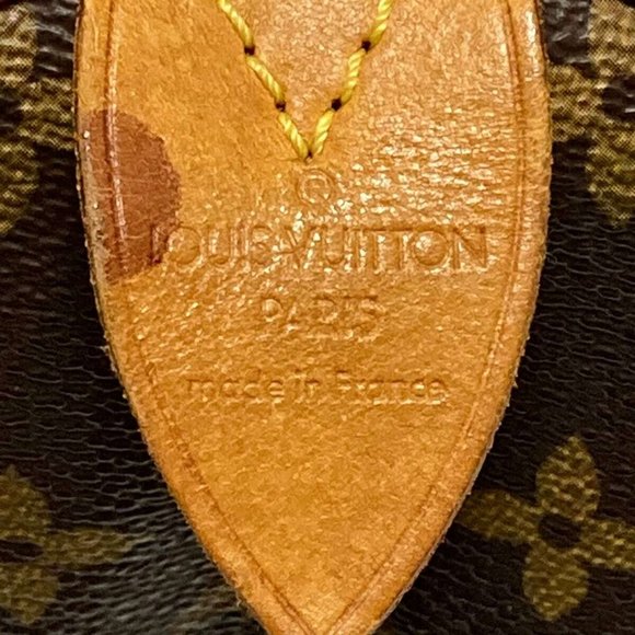 Auth Louis Vuitton Speedy 30 Satchel #32205L29B - Picture 9 of 10